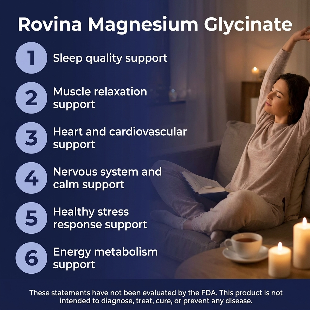 Rovina Magnesium Glycinate FREE