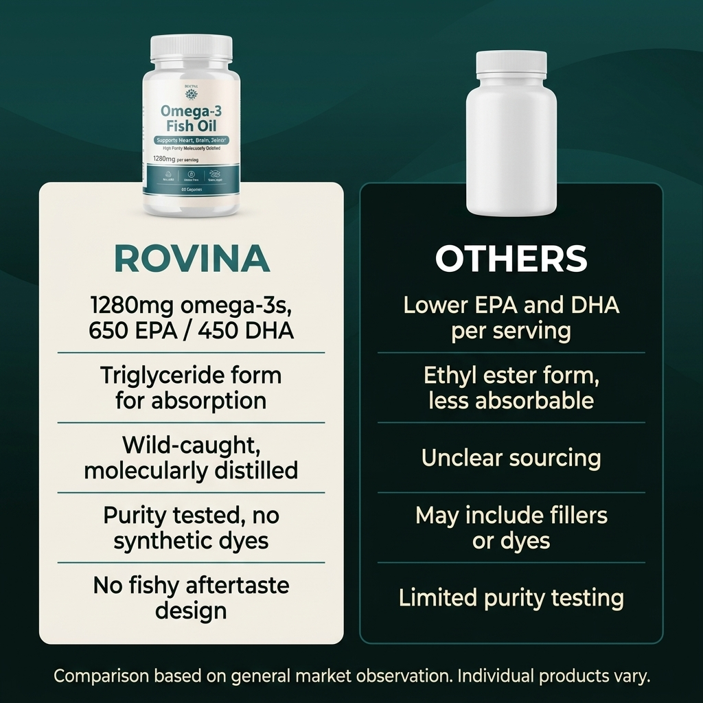 Rovina Omega-3 Fish Oil FREE