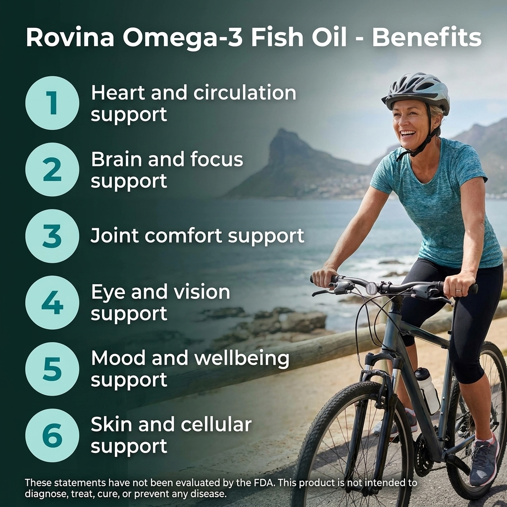 Rovina Omega-3 Fish Oil FREE